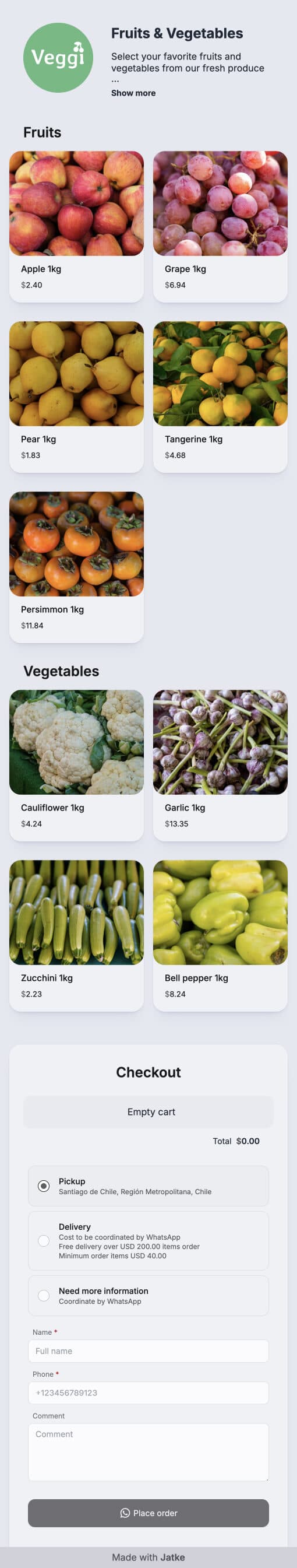 Nuts WhatsApp Catalog Jatke